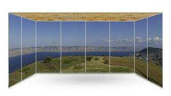 Buy Sukkah Online Kinneret Galilee Golan Panoramic Wallpaper