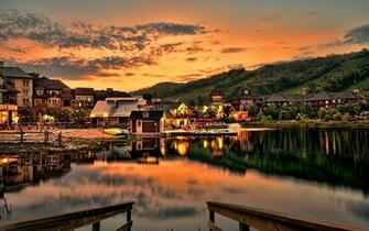 Small Village Wallpaper