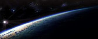 Galaxy Wallpaper Dual Monitor Screen HD