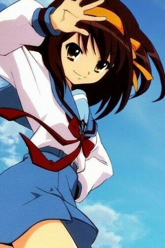 Suzumiya Haruhi iPhone HD Wallpaper