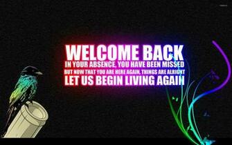 Welcome Back Wallpaper Digital Art
