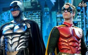 Batman Live Costumes And Stage Design Wallpaper Background