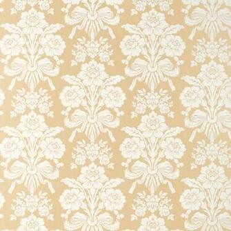 Home Decorating Wallpaper Tatton Gold Damask