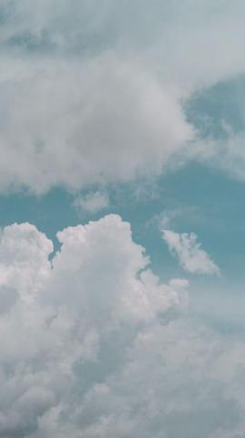 Fluffy Cloudy iPhone Xr Wallpaper Preppy