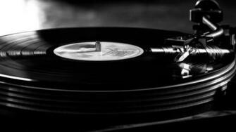 Vintage Vinyl Record Player Wallpaper HD