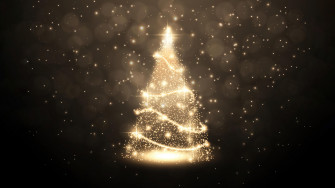 Glowing Christmas Tree 4k Wallpaper iPhone HD Phone 8120h