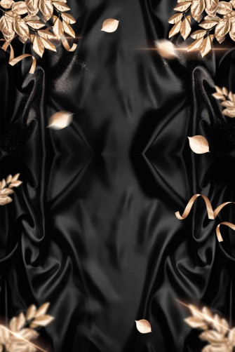 Aesthetic Wallpaper Black Gold