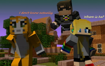 Where Is He Minecraft By Cathydirkstriders