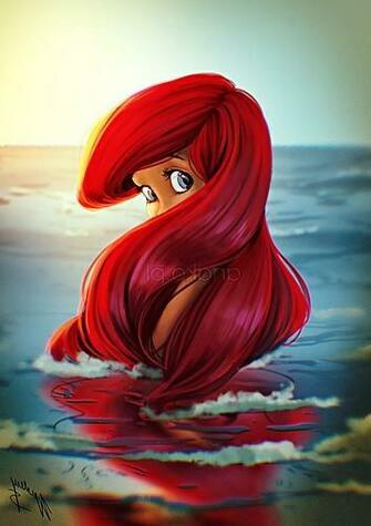 Walt Disney Fan Art Princess Ariel Of