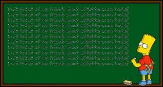 New Use The Bart Simpson Chalkboard Wallpaper Generator To Create