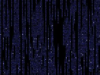 Blue Matrix Wallpaper