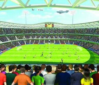 Uk Walltastic Children S Wallpaper Mural Football Crazy