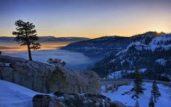 Beautiful Nature In Winter Wallpaper