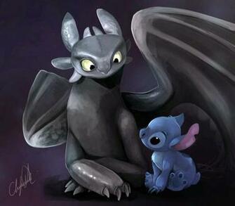 Toothless And Stitch By Sofear