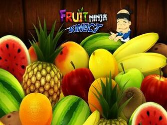 Fruit Ninja Cute Old And Fruits Illustration HD Wallpaper