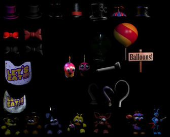 Fnaf Prop Pack Update By Theredcat13
