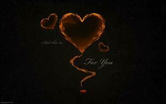 This Is For You Heart Feelings Wallpaper Love