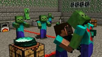 Minecraft Wallpaper Steve Fighting Image Pictures Becuo