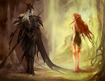 Hades And Persephone HD Wallpaper Background Image