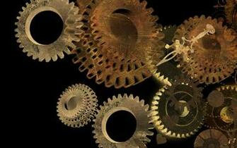 Steampunk Gears Wallpaper By