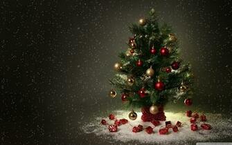 Small Christmas Tree 4k HD Desktop Wallpaper For Ultra Tv