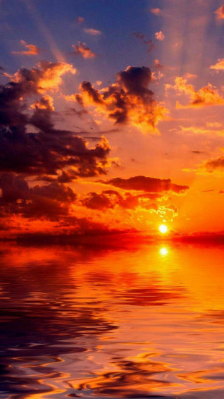 Sunrise Sunset iPhone Wallpaper