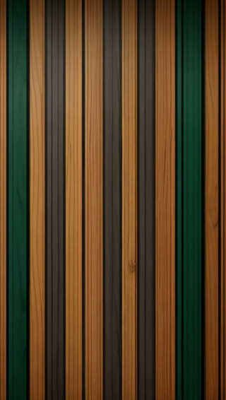 Green And Brown Striped Wallpaper
