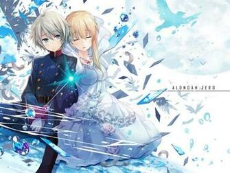 Asseylum Vers Allusia And Slaine From The Anime Series Aldnoah