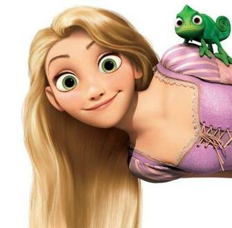 Disney Tangled Princess Rapunzel Wear Purple Dress