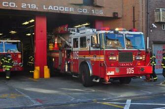 Fire Departments Truck Medic New York F D N Y Pompier Rescue