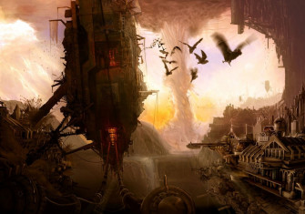 Concept Art Grand Space Opera 2d Digital Scenery