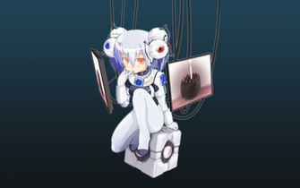 Portal Wallpaper Glados Image