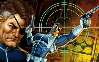Wallpaper Nick Fury Marvel Comics Sgt
