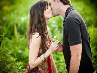 Couple First Kiss HD 1080p Wallpaper Window Top Rated