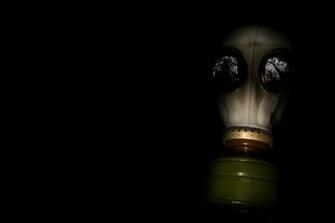 Gas Mask Computer Wallpaper Desktop Background