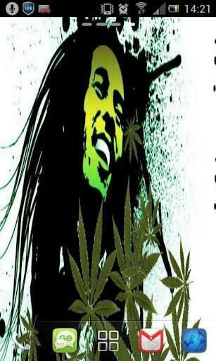 Wallpaper Live Bob Marley Weed