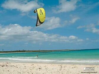 Kitesurfing Wallpaper Tropical Paradise