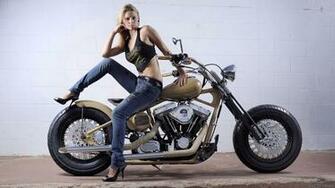 Wallpaper Wide E HD Bikes Girls