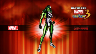 Red She Hulk Wallpaper Ultimate Mvc3 By