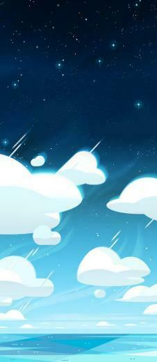 Sami Blue On Steven Universe Background