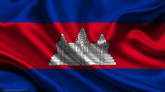 Tlcharger Fond D Ecran Cambodge Satin Drapeau Fonds