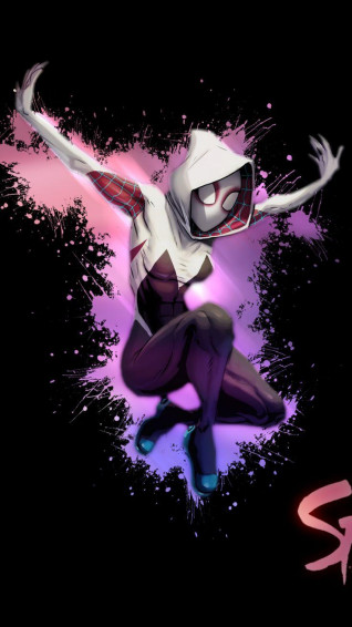 Spider Gwen Phone Wallpaper