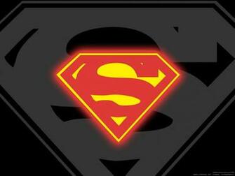 Black Superman Logo Wallpaper By