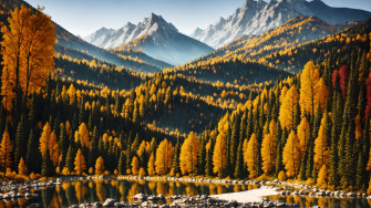 Wallpaper Ai Image Nature Autumn 4k