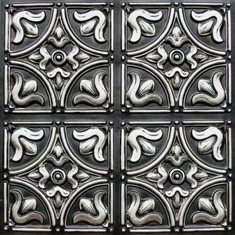 Faux Tin Ceiling Tile Glue Up Tiny Tulips