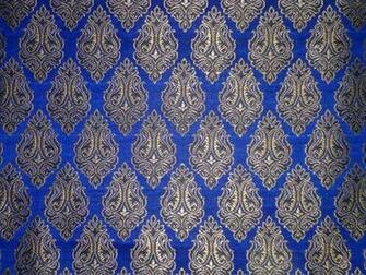 Royal Blue And Gold Wallpaper