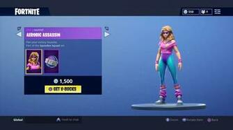 Fortnite Aerobic Assassin Wallpaper