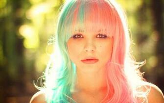Girl Colored Hair