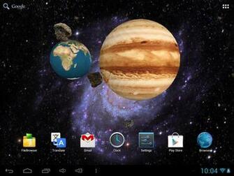 3d Space Live Wallpaper
