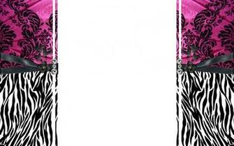 Walliepad Wallpaper For iPad Zebra Print Bling